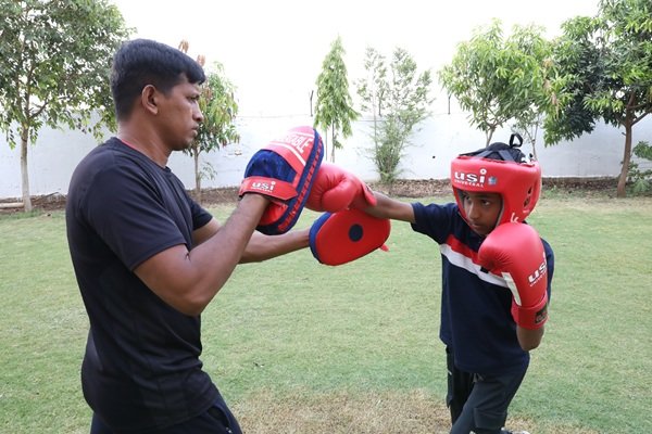Boxing training