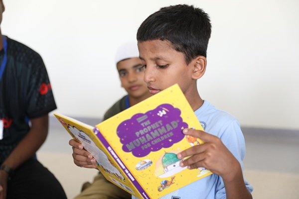 Students reading